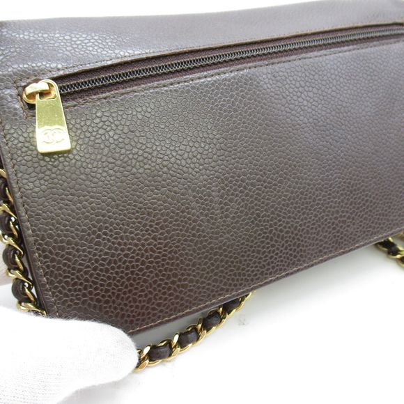 Chanel Chain Wallet Shoulder Crossbody #101634C20B - Picture 10 of 12